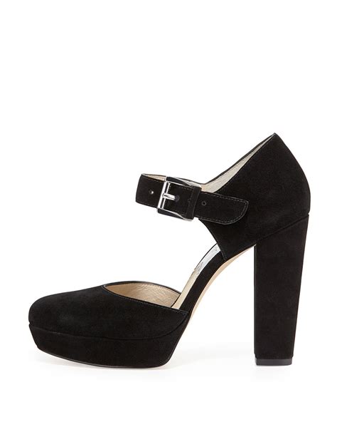 michael kors pumpums|michael kors black suede pumps.